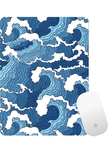 Dalga Baskılı Mouse Pad