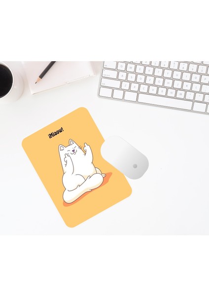 Kedi Baskılı Mouse Pad