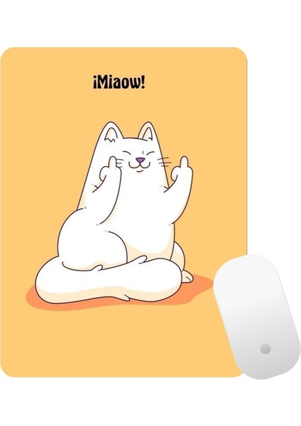 Kedi Baskılı Mouse Pad