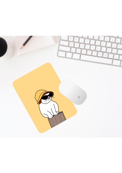 Kedi Baskılı Mouse Pad