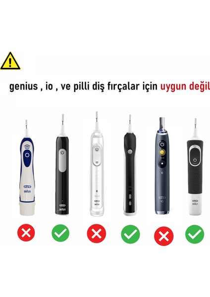 Diş Fırçası kabı , Sadece oral-b Pro , Vitality Ve Starter pack şarjlı diş fırçası Serisine Uyumlu koruma kutusu