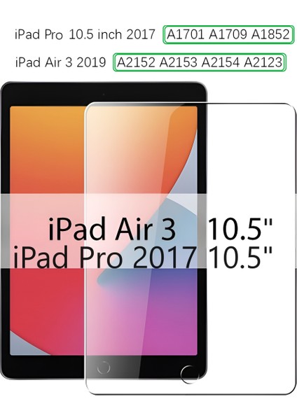 Apple iPad Pro (2017) 10.5" Inç Tablet Nano Kırılmaz ekran koruyucu