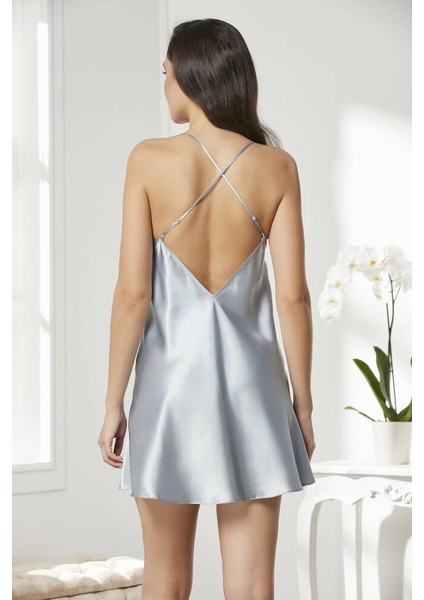 Saten Gecelik Sabahlık Pijama Takım Şort Takım 6'lı Gelin Çeyiz Seti 6010 indirimleri