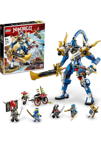 Jay’in Titan Robotu 71785-9 Yaş ve Üzeri Çocuklar Için Oyuncak Savaş Robotu ve Ninja Minifigürleri Içeren Oyuncak Yapım Seti (794 Parça)