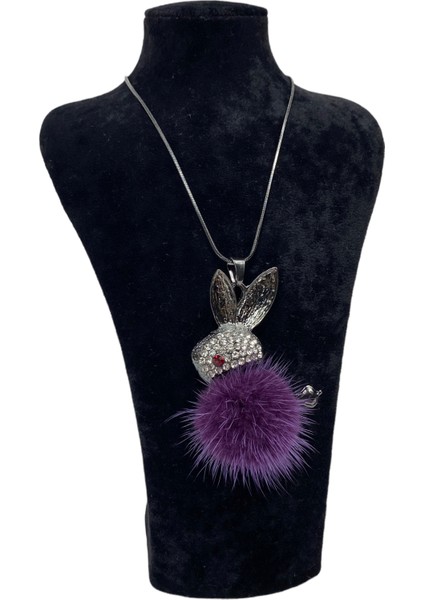 Dem-Er Jewels Pompon Bunny Kolye