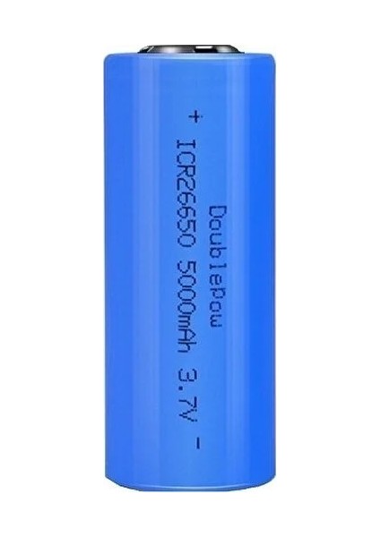 5000 Mah 3.7V 26650 Li-Ion Şarj Edilebilir Pil