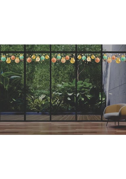 Yeni Yıl Merry Christmas Parti Malzemeleri Cam Duvar Sticker Setleri