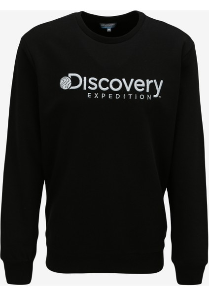Siyah Erkek Bisiklet Yaka Sweatshirt D3WM-SWT25 fiyatları