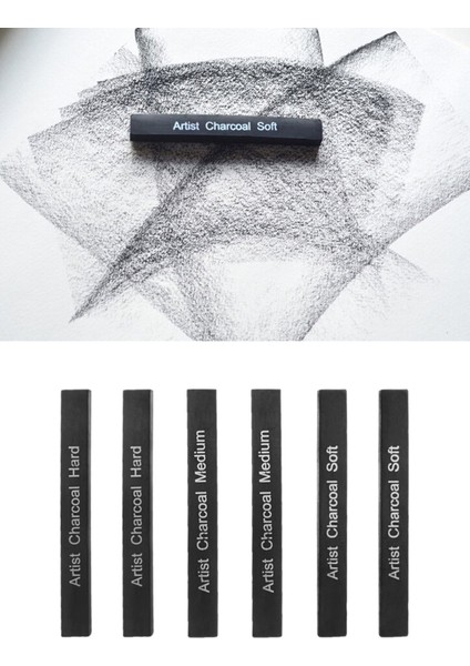 Kömür Füzen Stick 6'lı Set