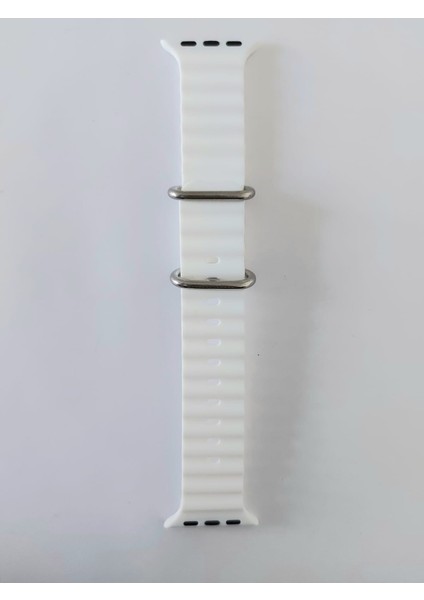 Apple Watch Uyumlu Ocean Band 44/45/49 mm Beyaz modelleri