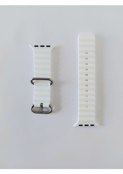 Apple Watch Uyumlu Ocean Band 38/40/41 mm Beyaz