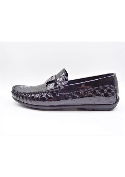 King Shoes Siyah Rugan Erkek Ayakkabı 4013