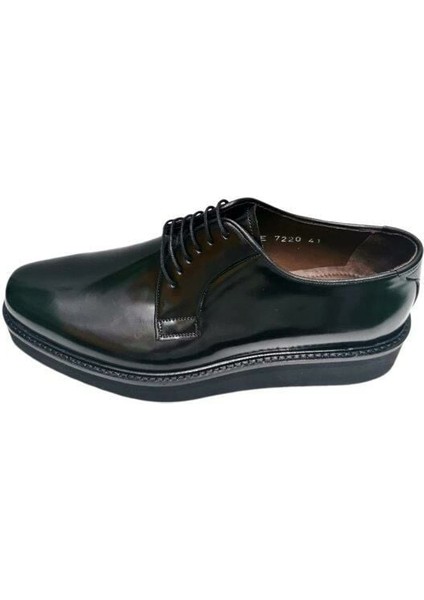 Siyah Parlak Deri Yüksek Taban Erkek Ayakkabısı fiyatları