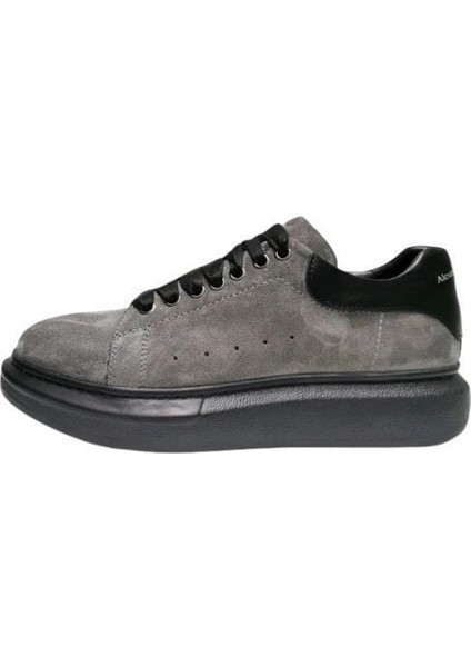 Gri Süet Erkek Sneaker