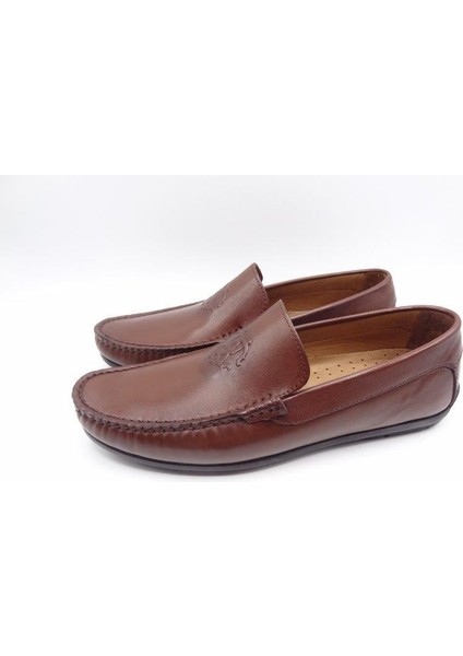 King Shoes 4006 Yazlık Kahverengi Erkek Ayakkabı modelleri