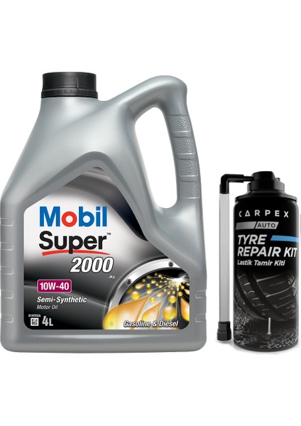 Super 2000 X1 10W40 Motor Yağı 4 L ÜT:2025