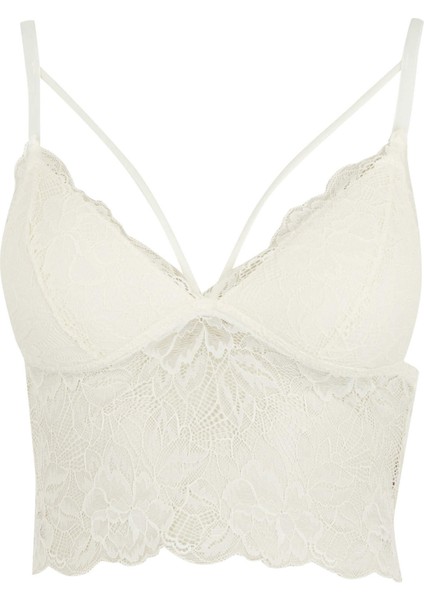 Fall in Love Dantelli Bant Detaylı Triangle Bralet W5728AZ23WN