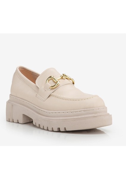 01AYY276560A310 Bej Kadın Loafer