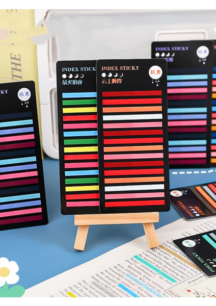 Kısa Serit Postit Seffaf Yapiskanli Not Kagidi Kirtasiye Post It - Kısa Şerit 5 indirimleri