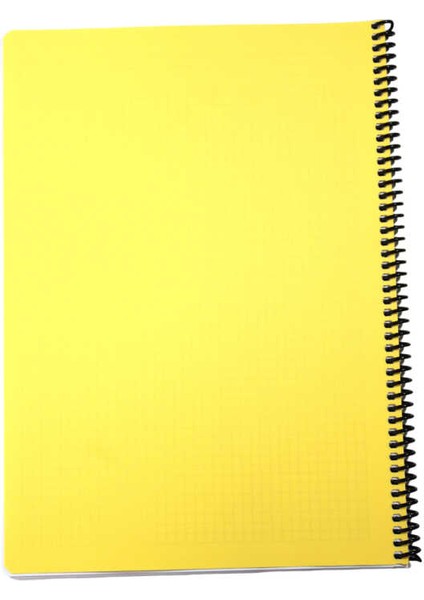 Mynote A4 72 Yaprak Spiralli Plastik Kapak Defter Pastel