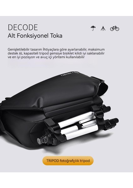 Çok Fonksiyonlu Toka Depolama Kullanışlı Motosiklet Omuz Çantası (Yurt Dışından) fiyatları