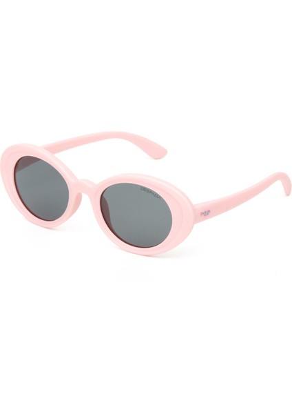 Ds 2255 C2 Oval Lila Pembe Kız Çocuk Güneş Gözlüğü