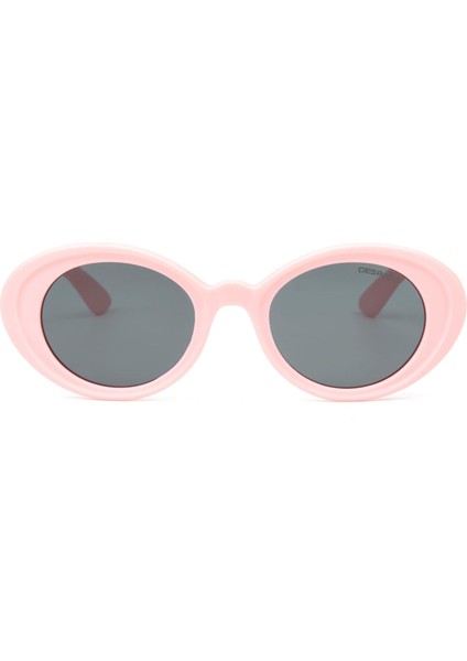 Ds 2255 C2 Oval Lila Pembe Kız Çocuk Güneş Gözlüğü