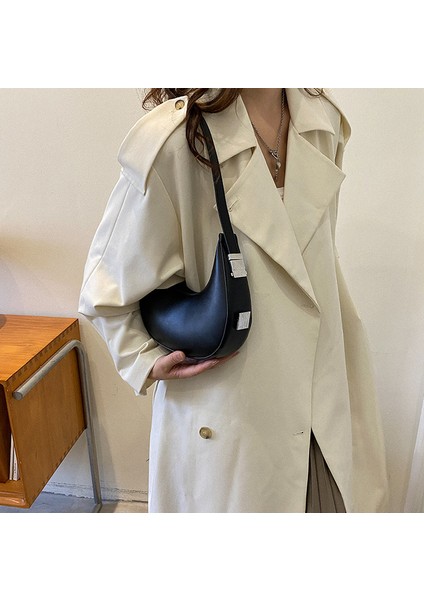 Fransız Niş Çanta Yüksek Kali Doku Moda Omuz Çantası Koltuk Altı Çanta (Yurt Dışından) fiyatları