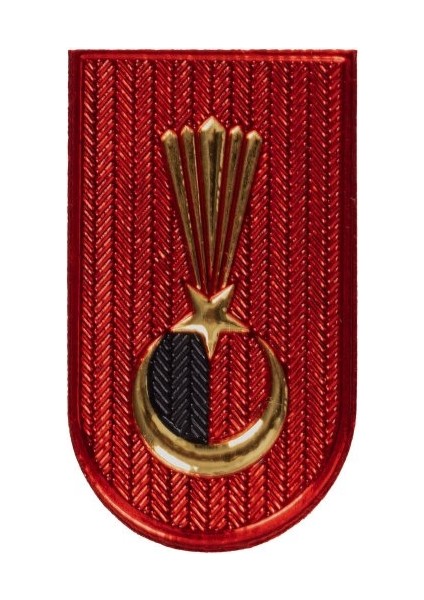 Pvc Şarjör Altı 2,5 x 4 cm / 3D Şuhalı Jandarma Sticker 5 Adet