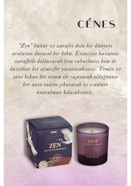 Zen Candle 200g-Mum