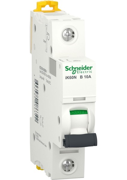 SCHNEIDER ACTi9 iK60N A9K23110 10A SİGORTA (1P, 6kA, B EĞRİSİ)