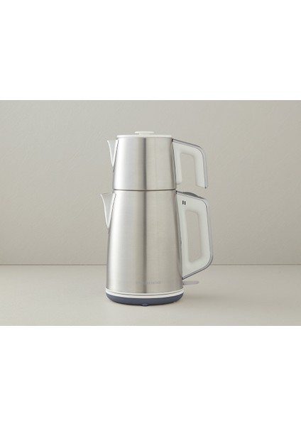 Cmk 6010 Inox Çay Makinesi 2l Beyaz-Krom
