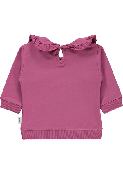 Kız Bebek Sweatshirt 6-18 Ay Leylak fiyatları
