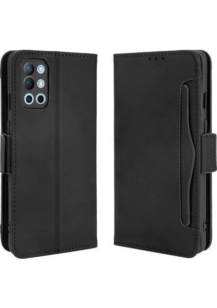 - 1383 Oneplus 9r Için Darbeye Dayanıklı Kart Tutuculu Telefon Kılıfı - Siyah (Yurt Dışından)