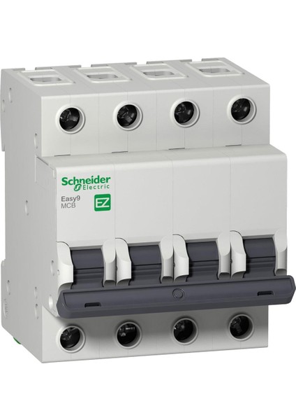 SCHNEİDER ELECTRİC Easy9 Mcb Ez9F56432 32A Sigorta (4P, 6Ka, C Eğrisi)