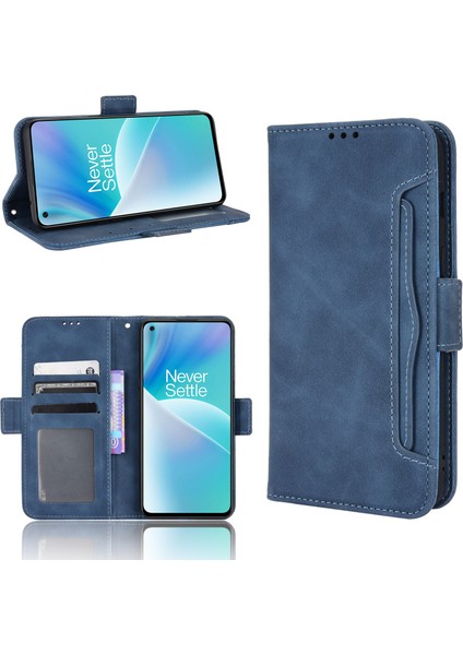 - 1383 Oneplus Nord 2t 5g Için Darbeye Dayanıklı Kart Tutuculu Telefon Kılıfı - Mavi (Yurt Dışından) fırsatları