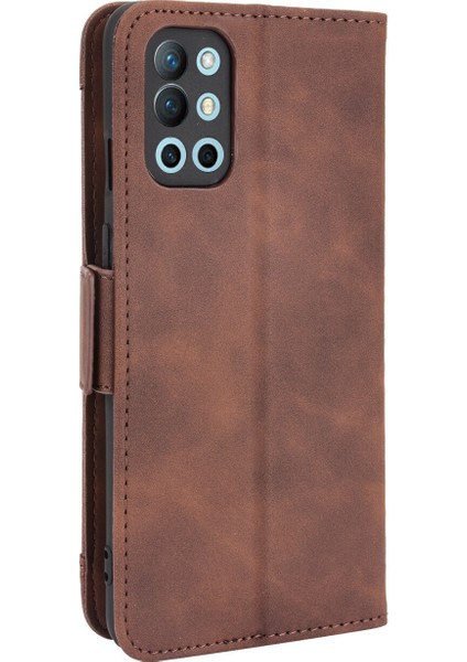 - 1383 Oneplus 9r Için Darbeye Dayanıklı Kart Tutuculu Telefon Kılıfı - Kahverengi (Yurt Dışından) indirimleri