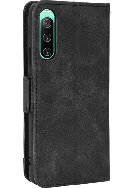 - 1383 Sony Xperia 10 V Için Darbeye Dayanıklı Kart Tutuculu Telefon Kılıfı - Siyah (Yurt Dışından) indirimleri