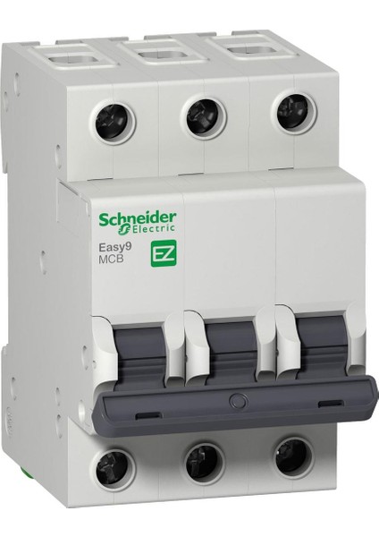 SCHNEIDER EASY9 MCB EZ9F43320 20A SİGORTA (3P, 3kA, C EĞRİSİ)