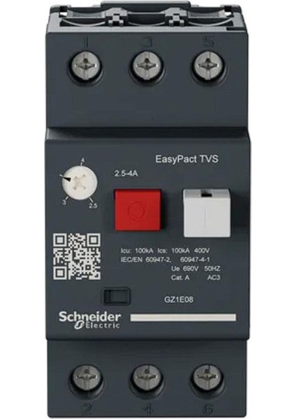 GZ1E08 2.5-4A Motor Koruma Şalteri