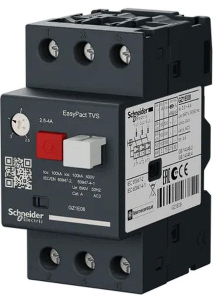 GZ1E08 2.5-4A Motor Koruma Şalteri