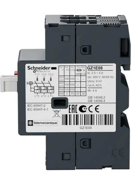 GZ1E08 2.5-4A Motor Koruma Şalteri