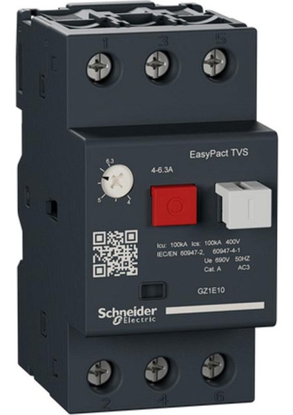 GZ1E10 4-6.3A Motor Koruma Şalteri