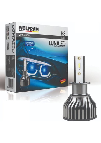 Luna H3 LED Far Ampul Takımı