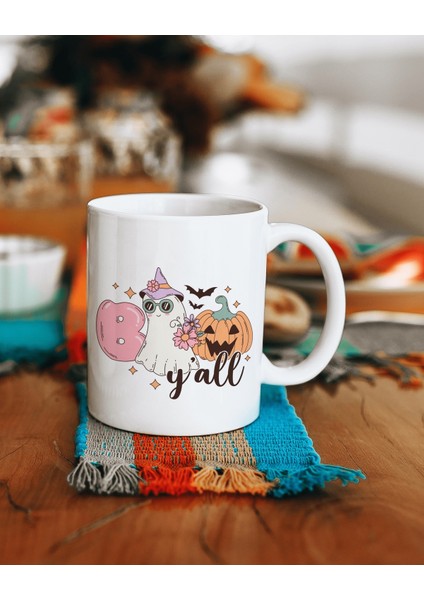 Halloween Baskılı Kupa Bardak