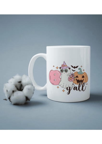 Halloween Baskılı Kupa Bardak