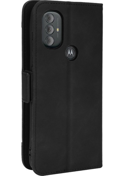 - 1383 Motorola Moto G Power 2022 Için Darbeye Dayanıklı Kart Tutuculu Telefon Kılıfı - Siyah (Yurt Dışından) indirimleri