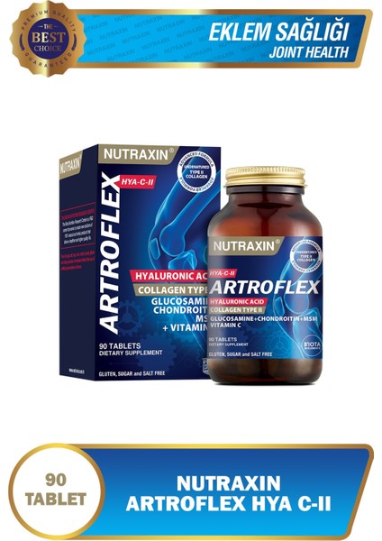 Artroflex - Hya C-Iı Glukozamin 90 Tablet Artroflex Jel Hediye