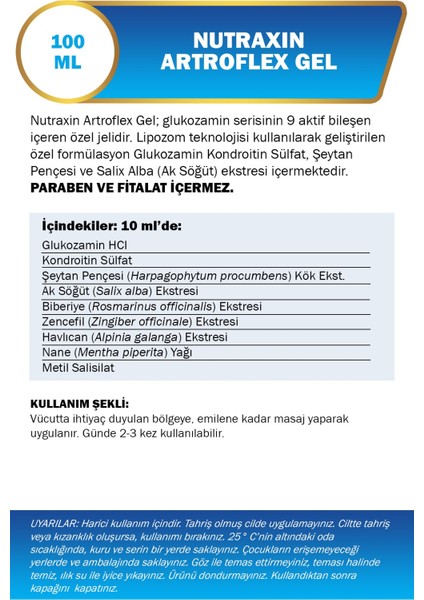 Artroflex - Hya C-Iı Glukozamin 90 Tablet Artroflex Jel Hediye