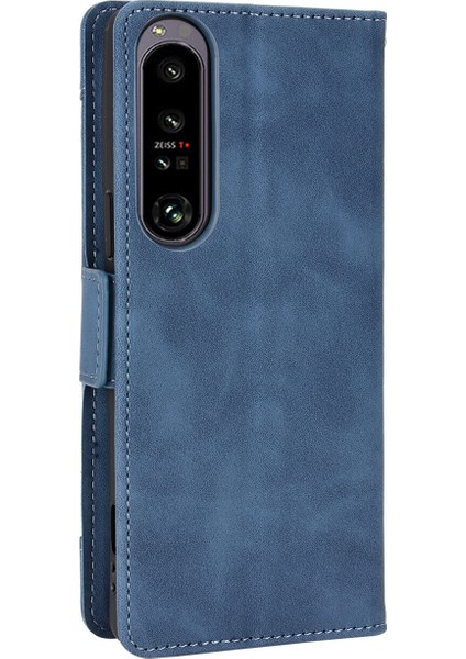- 1383 Sony Xperia 1 Ⅳ Için Darbeye Dayanıklı Kart Tutuculu Telefon Kılıfı - Mavi (Yurt Dışından) indirimleri